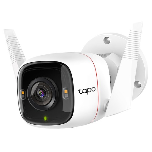 Cámara vigilancia exterior TP-LINK Tapo C320WS, detección movimiento, sonido bidireccional, resistencia IP66.