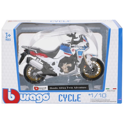 Moto Metal Sport 1:18 Multilicencias 6/S Disp 18 Coleccionable, modelos surtidos +3 Años BURAGO