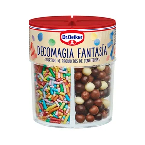 DR. OETKER Surtido de productos de confitería de chocolate Decorfantasía de Dr. OETKER 78 gr.
