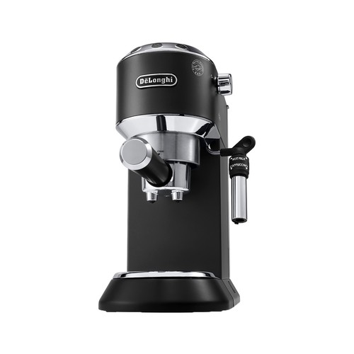 Cafetera espresso DE`LONGHI Dedica EC 685.B negra, presión 15bar, café molido o monodosis, depósito 1,3L.