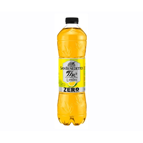 SAN BENEDETTO Bebida de té al limón sin azúcar botella de 1,5 l.