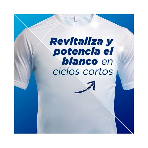 SKIP Detergente líquido para ropa blanca, eficacia express, especial ciclos cortos 37 lavados.