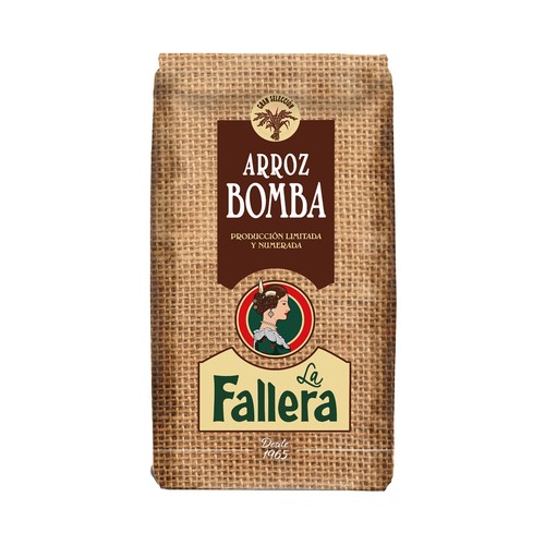 LA FALLERA Arroz bomba de producción limitada y numerada 500 g.
