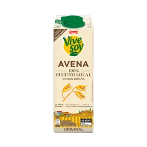 VIVESOY de Pascual Bebida de avena de cultivo local 100%, sin azúcar añadido 1 l.