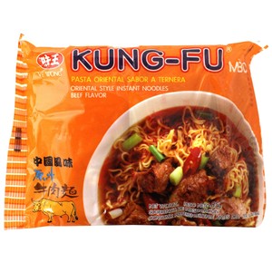 Imagen de KUNG-FU Pasta oriental con sabor a ternera 85 g.
