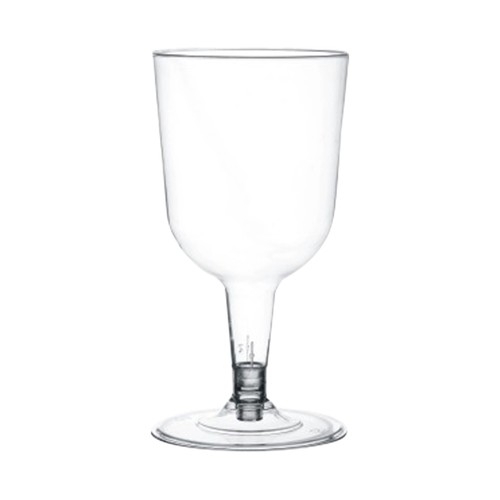 Set de 4 copas reutilizables fabricadas en plástico 17cl, ACTUEL