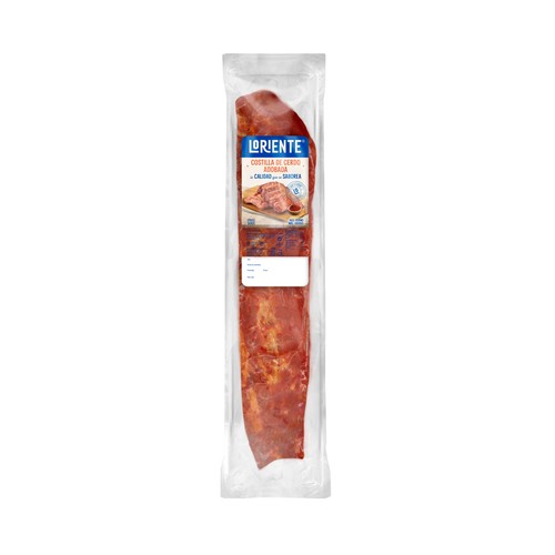 INCARLOPSA Tira de costilla de cerdo adobada.
