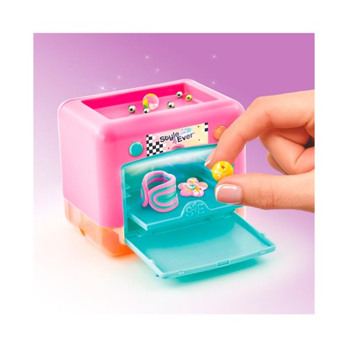 STYLE 4EVER Taller de Bisuteria Magic Clay, juegos artísticos modelar +8 Años, CANAL TOYS