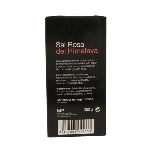 MOLÍ DE POMERÍ Sal rosa del Himalaya MOLÍ DE POMERÍ 250 g.