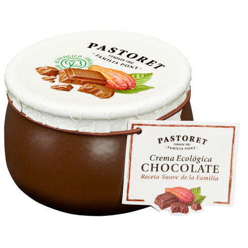 PASTORET Crema ecológica de chocolate 100 g.