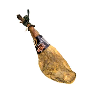 ALCAMPO GOURMET Jamón de cebo ibérico (50% raza ibérica) AUCHAN Gourmet pieza de 7 a 7.5 kilos (peso aproximado).