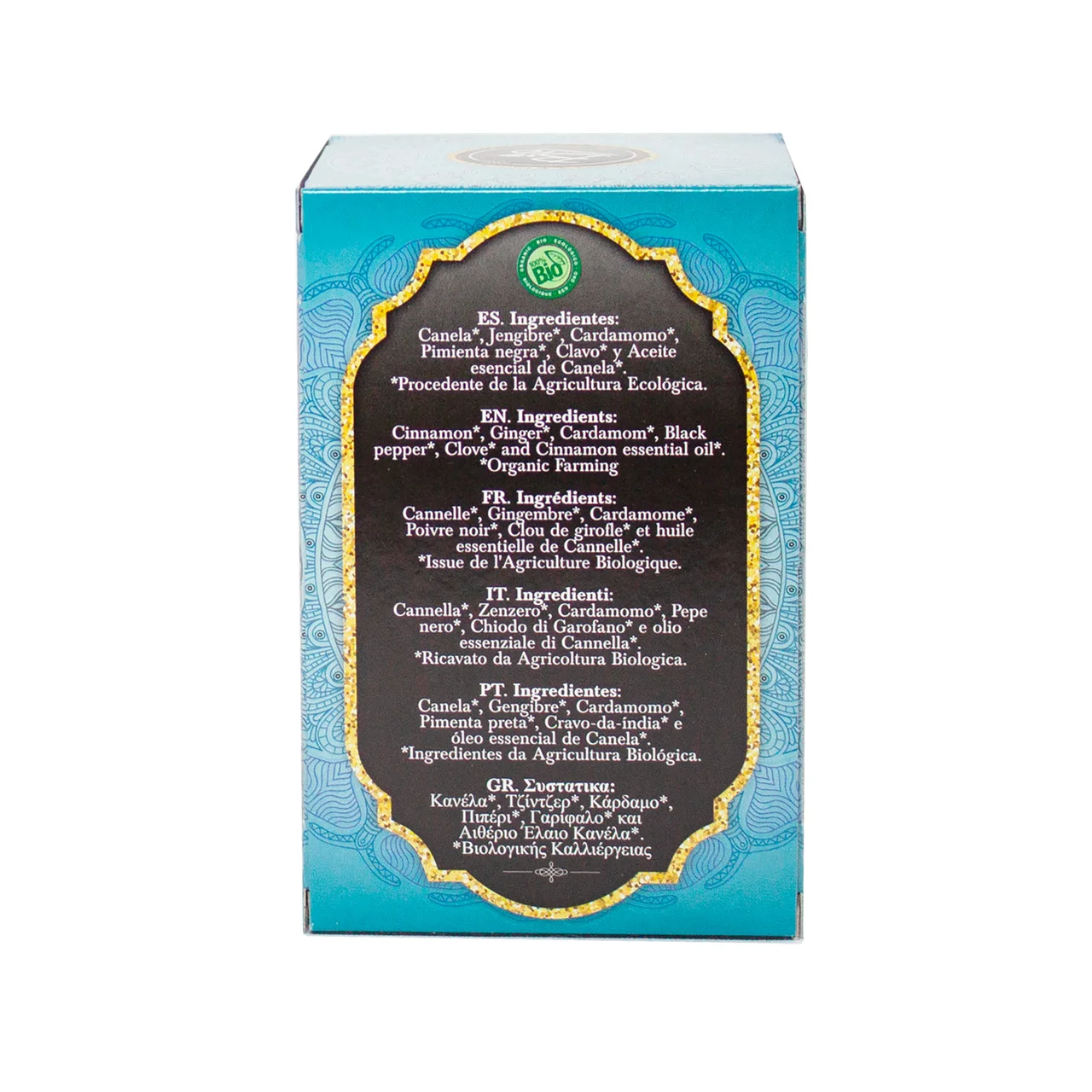 ARTEMIS BIO Infusión Chai Massala ecológica ARTEMIS BIO 20 uds. 30 g.