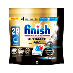 Imagen de FINISH Ultimate Plus Lavavajillas a máquina 29 ds. 283 g.