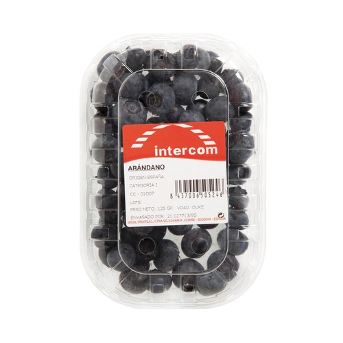 Arándanos, tarrina de 125 g-