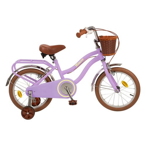 Bicicleta infantil de 16" (40,64cm.) diseño Vintage color rosa, TOIMSA.