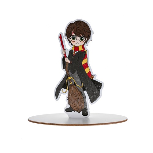 Set de figura 3D, pinta por números, HARRY POTTER.