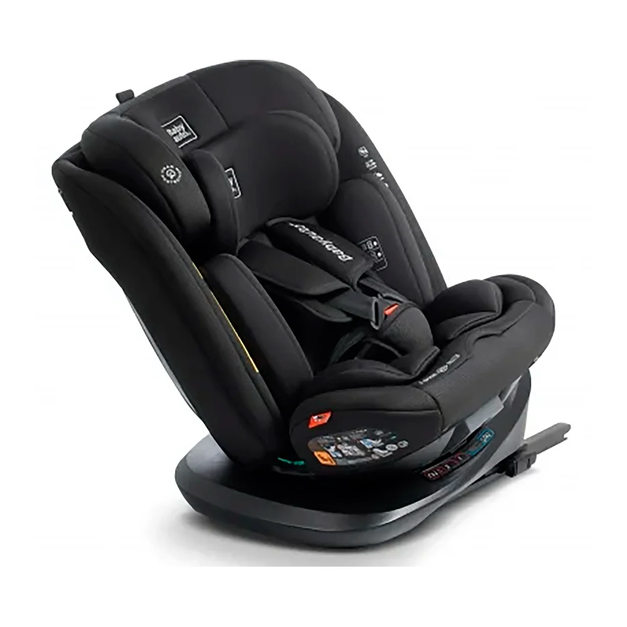 Silla auto Cario iFix, (40-150cm) Color negro.