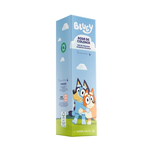BLUEY Agua de colonia infantil con vaporizador en spray 200 ml.