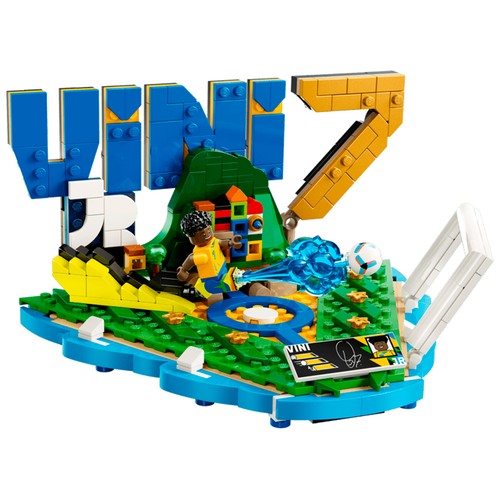 LEGO Editions. 43027, Vini Jr.: Fenómenos del Fútbol.