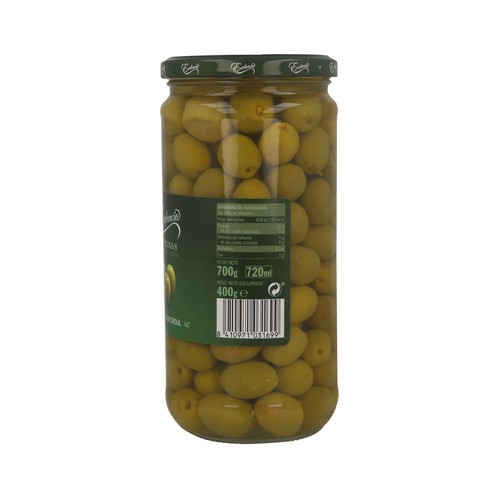 EXCELENCIA Frasco aceitunas sabor anchoa 330 g.
