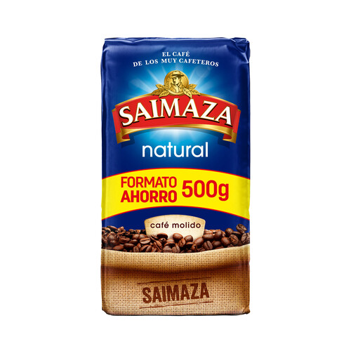 SAIMAZA Café molido natural SAIMAZA 500 g.