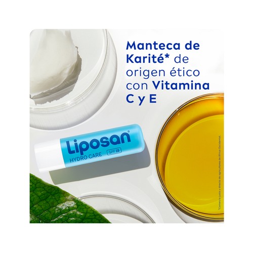 LIPOSAN Protector (bálsamo) labial hidratante con FPS 15.