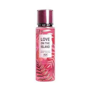 Eau de toilette para mujer con vaporizador en spray AQC FRAGANCES Love on the island 200 ml.