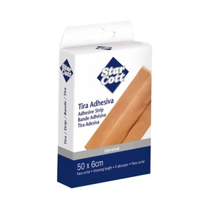 STAR COTT Tira adhesiva universal para cortar STAR COTT 50 x 6 cm.