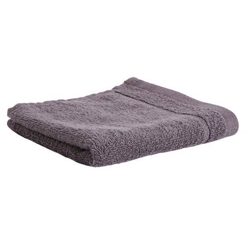 Toalla de tocador color gris, 400g/m², ACTUEL.