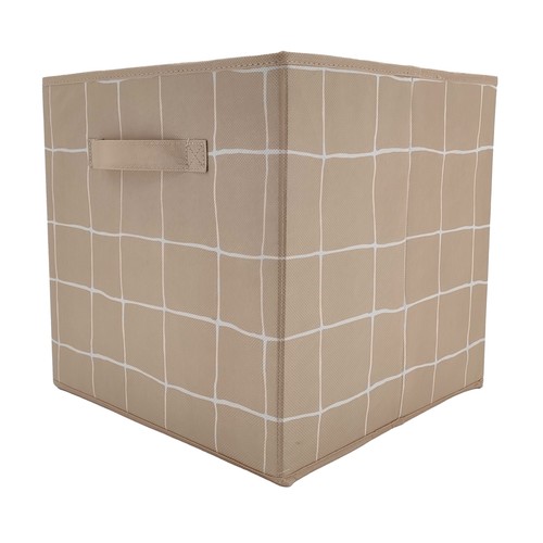 Caja plegable de tela 31x31x31cm. ACTUEL.