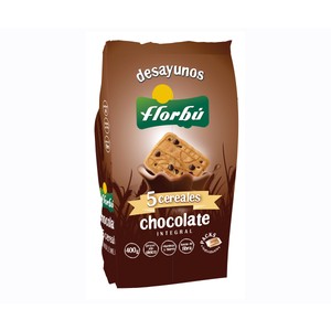 Galleta desayuno chocolate integral 370 gr.