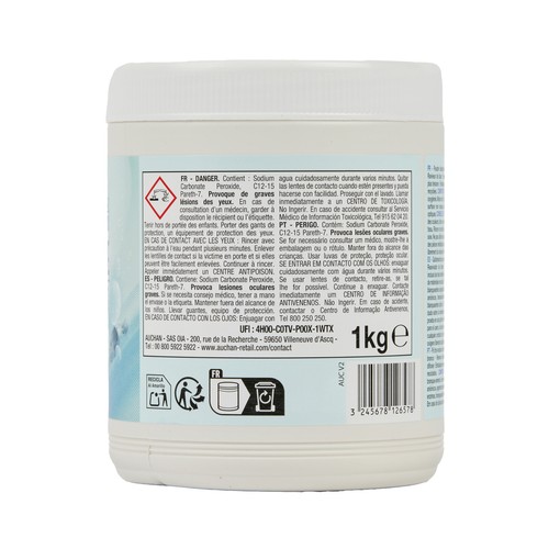 PRODUCTO ALCAMPO Activador en polvo Oxígeno Activo ropa blanca 1 kg