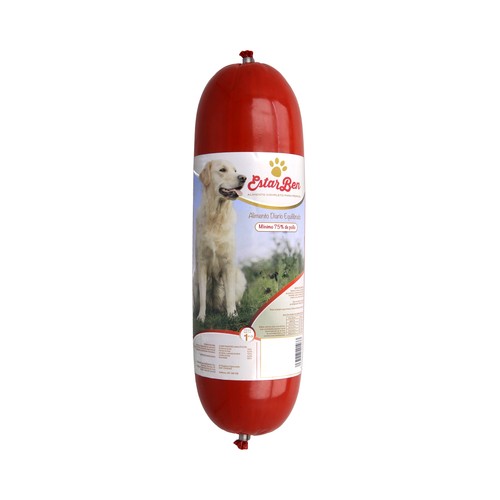 ESTAR BEN Salchicha para perro con sabor a pollo 1 kilo.