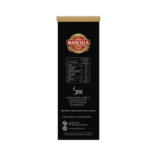 MARCILLA Crème Express Café molido espresso descafeinado mezcla 250 g,