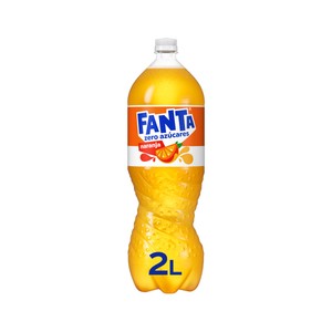 FANTA ZERO Refresco de naranja sin azúcares añadidos botella de 2 l.