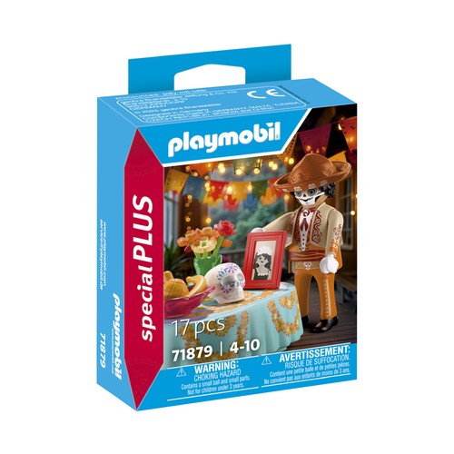 PLAYMOBIL Special Plus 71879 Día de Muertos 17 Piezas +4 Años