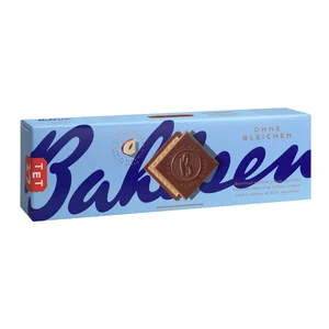 BAHLSEN Ohne Gleichen Galletas barquillos de chocolate 125 g.