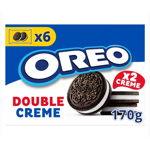 OREO Galleta doble de crema 170 g.