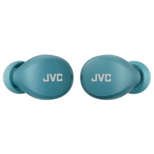 Auriculares Bluetooth intrauricular JVC HA-A6T-AU con estuche de carga, hasta 23 horas de autonomía, color verde..