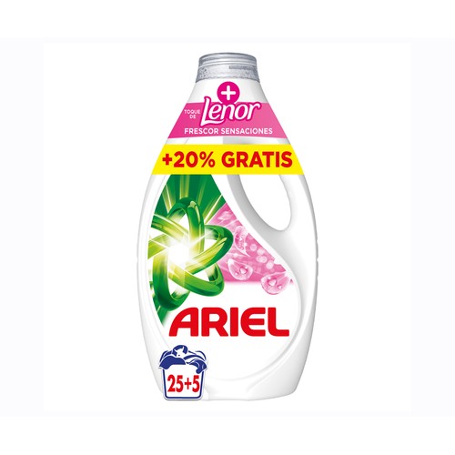 ARIEL Detergente líquido sensaciones 25 DS.