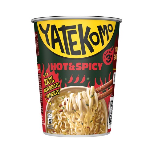 GALLINA BLANCA Fideos orientales hot & spicy yatekomo  61 g.