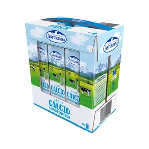 CENTRAL LECHERA ASTURIANA Leche de vaca semidesnatada, enriquecida con calcio 6 x 1l.
