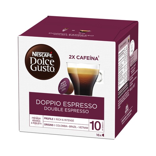 DOLCE GUSTO Café en cápsulas espresso doble I10, 16 uds.