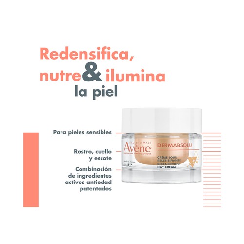 THERMALE AVÉNE Dermabsolu Crema de día redensificante para todo tipo de pieles 40 ml.