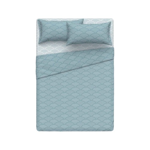 Juego de sábanas para cama de 180cm. Polialgodón, ACTUEL.