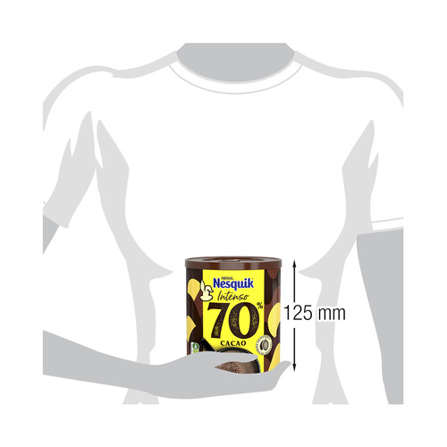 NESQUIK Cacao soluble intenso, 70 % cacao NESQUIK 300 g.