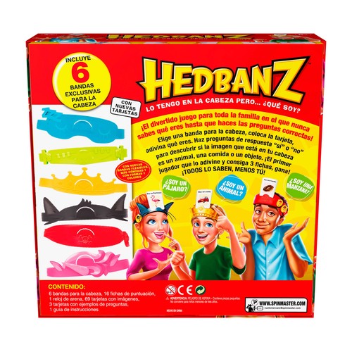 Hedbanz family + 6 años.