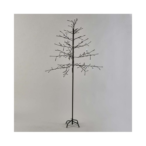 Árbol navidad luz de 180 centímetros con 168 luces led blanco cálido, ACTUEL.