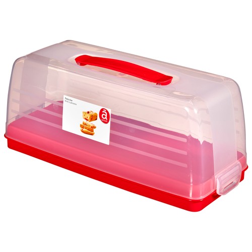 Portabizcochos fabricado de plástico 35x15x14cm., PRODUCTO ALCAMPO.