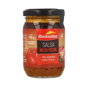 MONTEALBOR Salsa mojo picón 180 g.